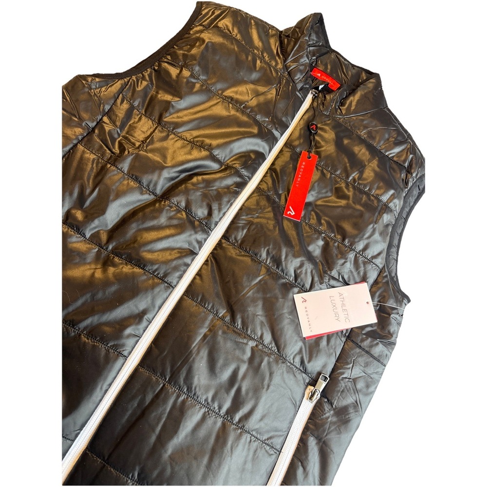 NEW Redvanly‎ Bolton Golf Puffer Tuxedo Vest Lightweight Men's MEDIUM